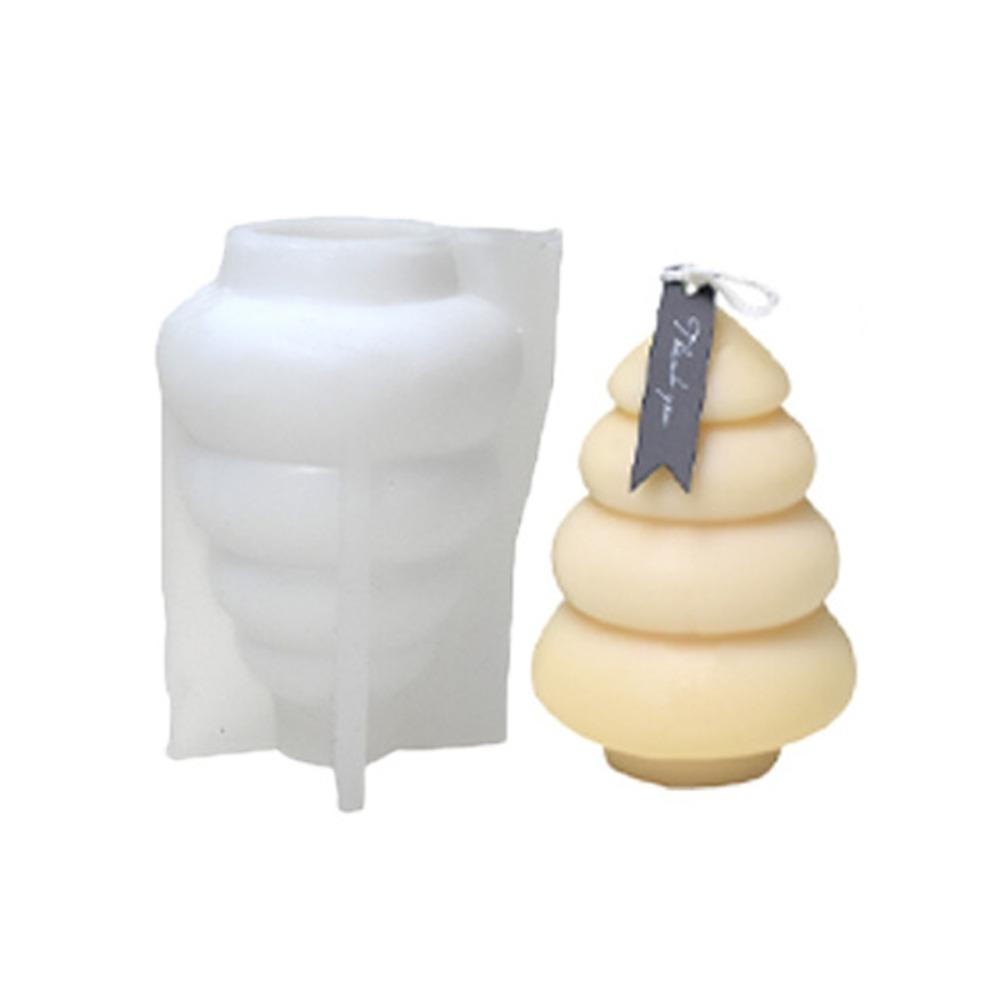 DIY Christmas Tree Candle Mold Silicone Soap Mold Gift Candle Mould  Candle Making