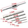 11pcs/Set Screw Extractor Drill Bit Damaged Broken Screw Bolt Adjustable Tap Die Wrench Stud Remover Tool Kit for woodworking