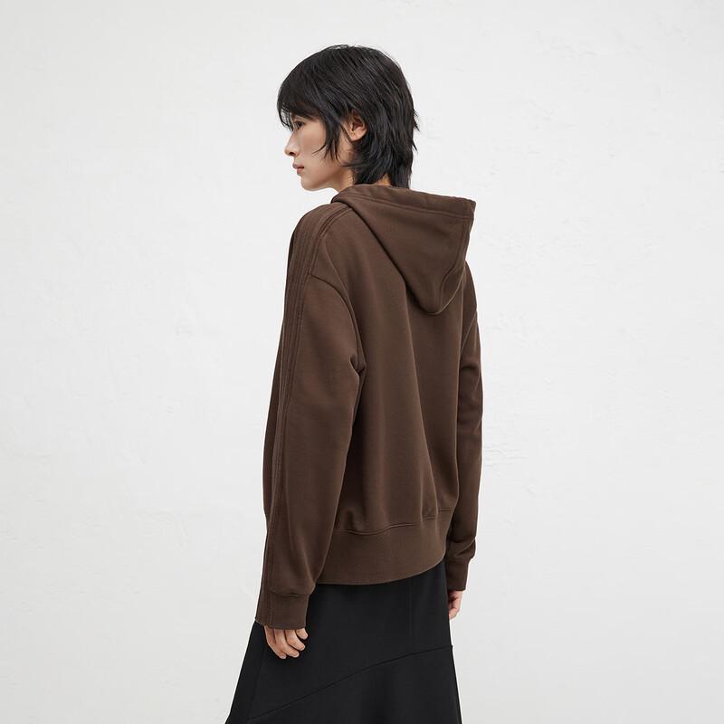 broadcast Women's Hooded Loose Long Sleeve Sweatshirt