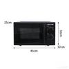 20L/25L Multi-functional Home Microwave Oven with Turntable and Mechanical Knob