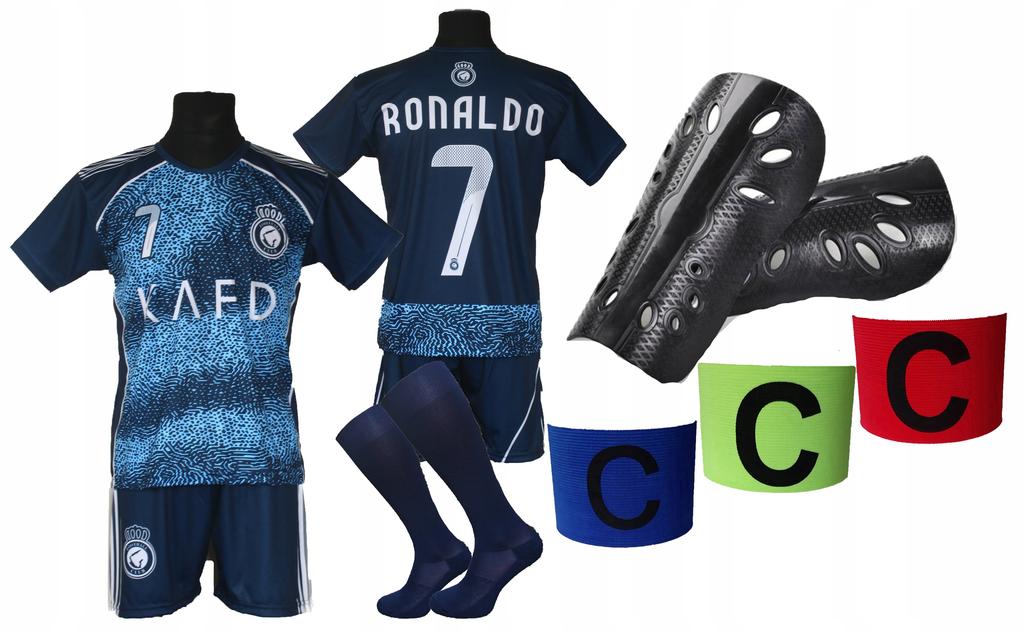 RONALDO Sportset Fußballtrikot AL NASSR marineblau - OO 164