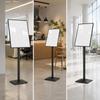 Freestanding Advertising Sign Holder Vertical and Horizontal Floor Standing
