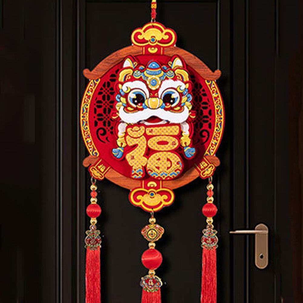 Traditional Hanging Decoration Three-dimensional Spring Festival Pendant  Chinese New Year