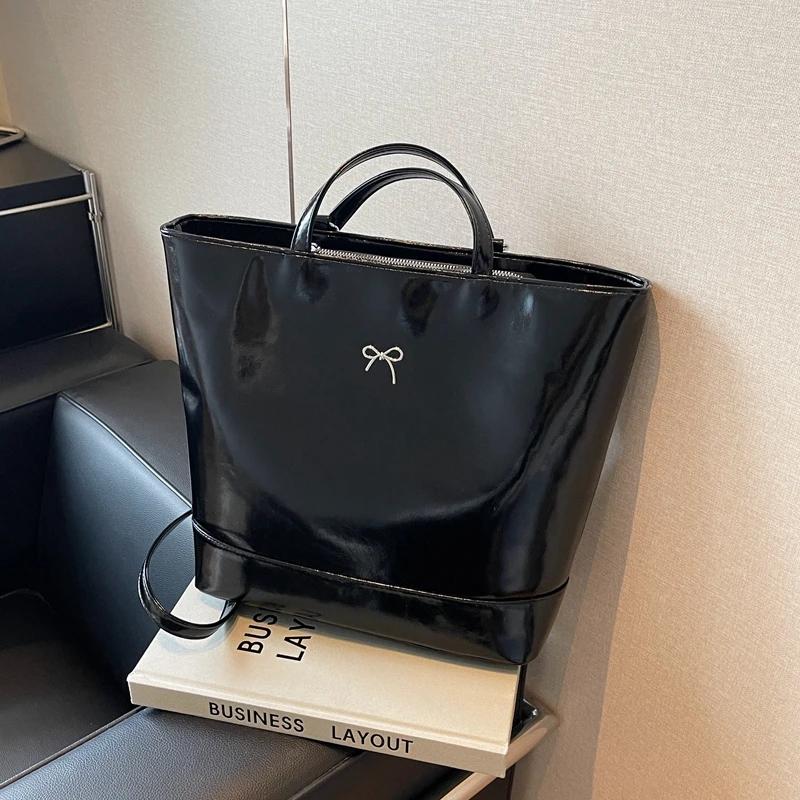 Solid Color Arc PU High Quality Shoulder Bag Zipper Versatile Fashion Bag Soft Simple Fashion Feminine Crossbody Bag