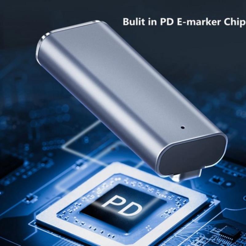 Adattatore Convertitore da USB C a Magsaf Adattatore di Ricarica per PC per Notebook Macbook