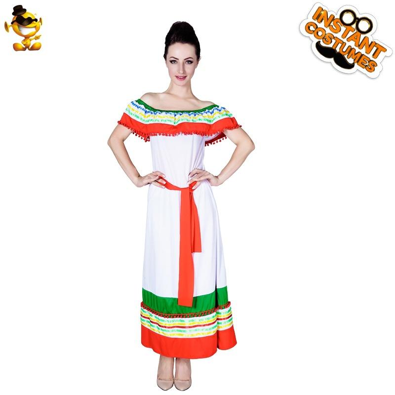 Хэллоуин женский этнический костюм-платье маскарадный косплей сценический костюм One size fits all