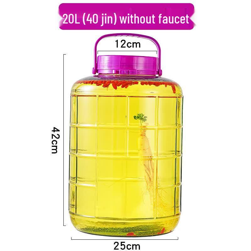 Large Glass Fermentation Jar