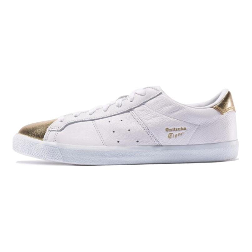 Onitsuka Tiger Lawnship Rich Gold Unisex Sneakers White D518K0194
