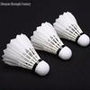 Durable Competition & Training Goose Feather Badminton Shuttlecock for Students and Entertainment