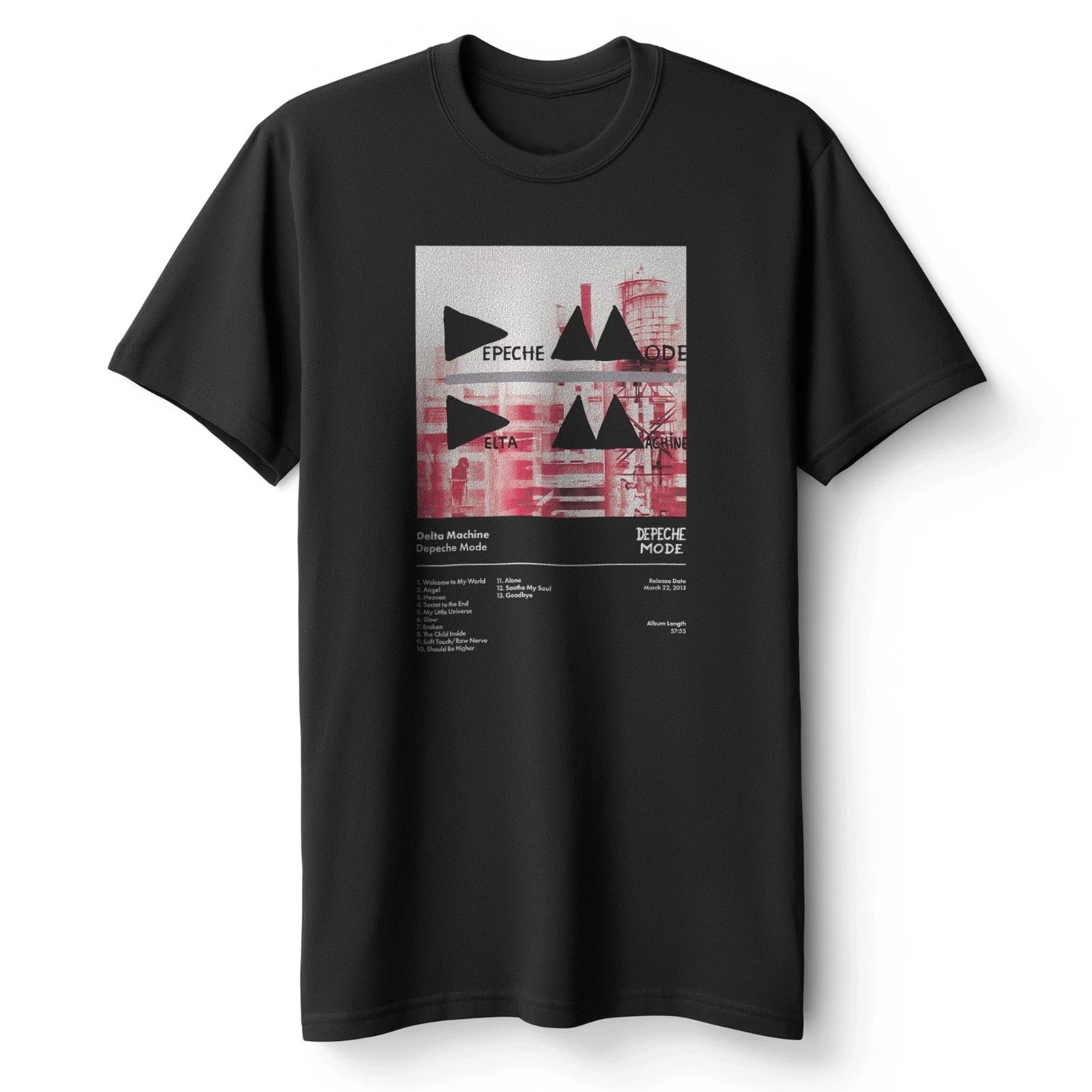 

Depeche Mode Delta Machine Men s T-Shirt Music Playlist Cover Tee L
