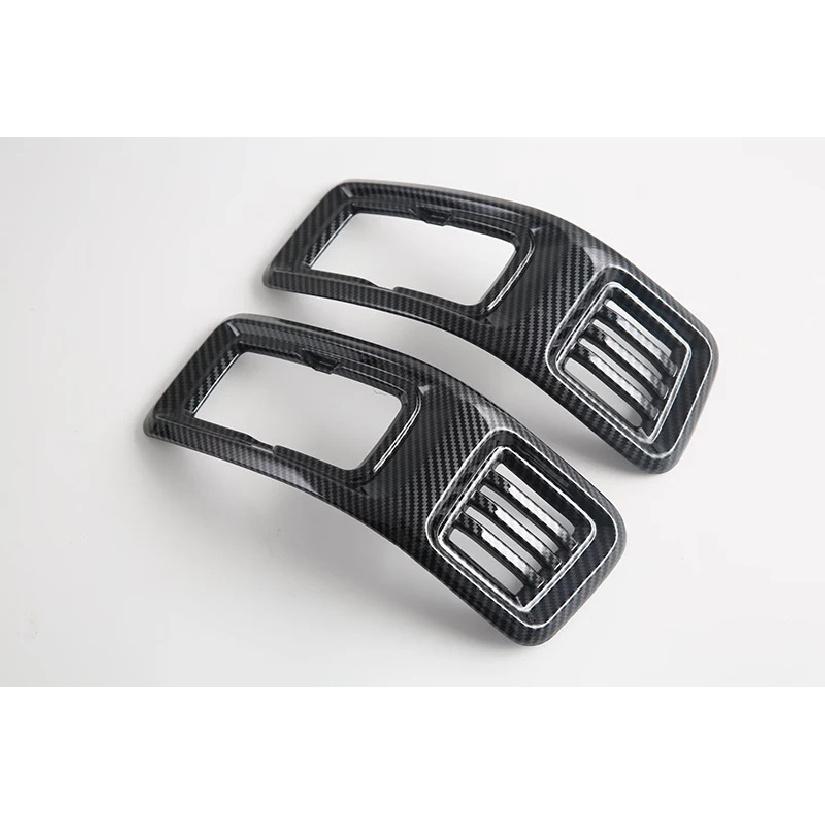 For BYD SHARK 6 2025 2026 Car Accessories Carbon Fiber Style Exhaust Side Cover Dashboard Trim Bezel Molding Trim