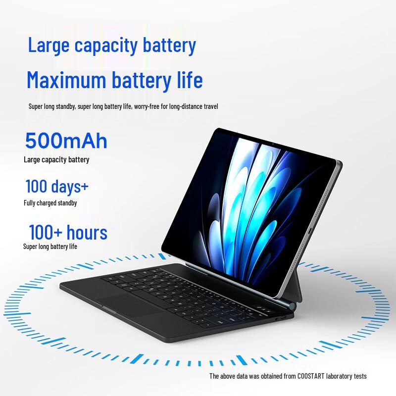 Kustar Magnetic Smart Touch Keyboard Case for Vivo/iQOO Pads