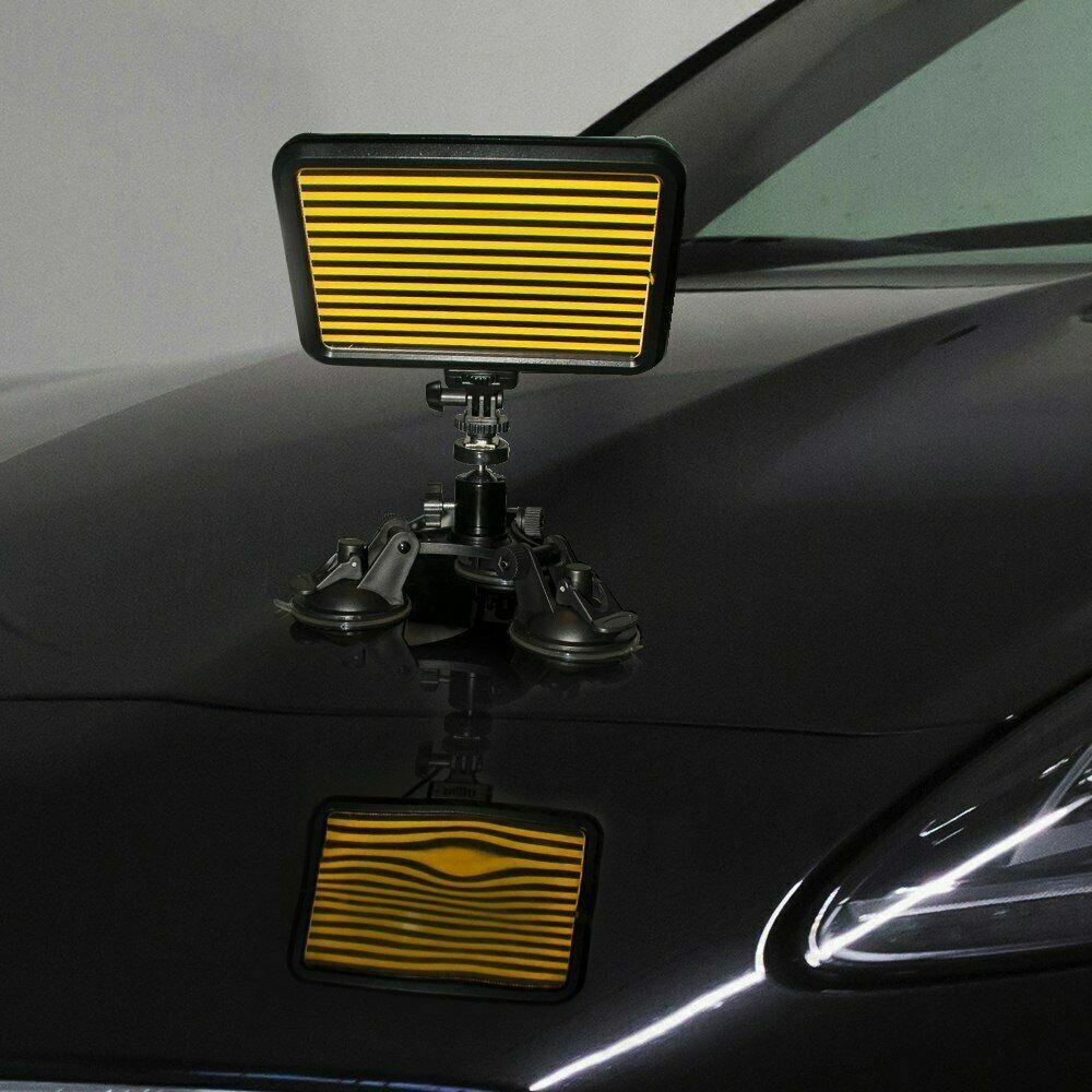 LED Scratch Reflector Line Board Light Tool Paintless Dent Repair Kits 110V 12W