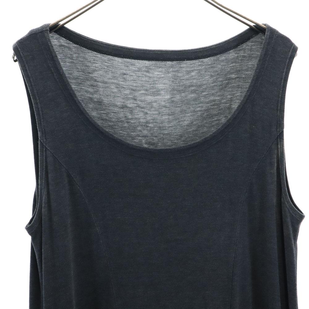 Natural by Foxey No Sleeve One Piece 40 Charcoal Gray Women Used