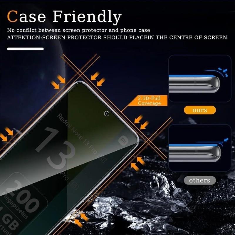 Anti-Spy-Displayschutzfolie für Xiaomi 17T 15T 14T 13T 12T 11T13 12s 11s 10s 9s 15C 14C A5 Poco C71 M6 F5 X5 K80 Pro Ultra Privacy Gehärtetes Glasfolie