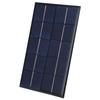 Solar Panel Charger 2W High Conversion Efficiency Energy Saving Waterproof UV Proof for Small Fan