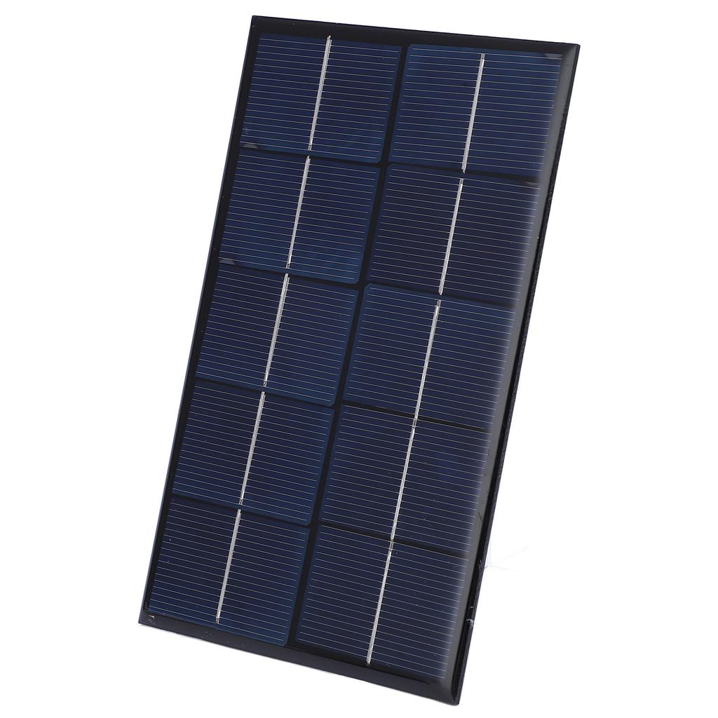 Solar Panel Charger 2W High Conversion Efficiency Energy Saving Waterproof UV Proof for Small Fan