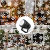Snowflake Projection Light USB Powered Rotating LED Stage Lamp Holiday Atmosphere Lamp for Indoor Party Christmas New Year Decor