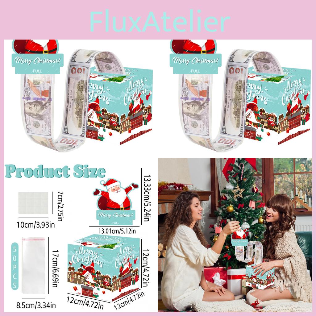 Christmas Santa Blue Festive Centerpiece With Cardboard Material For Celebration Events