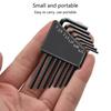 7/9Pcs Hex Wrench Set Hex Spanners Double End Hex Key Wrench Hand Tool