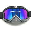 [ZSADZS] Motorcycle Goggles - Flexible, Dustproof, Windproof, Impact-Resistant, UV Protection, Easy Storage, Unisex (Colored Lenses)