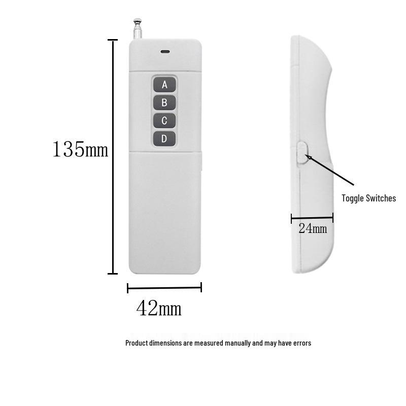 Long-distance 3000 High-Power Wireless Remote Motor Pump Controller