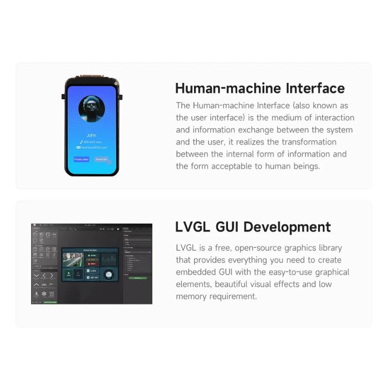 Waveshare ESP32-C6 1.47inch Touch LCD TouchScreen Display Development Board IPS Supports WiFi 6 & Bluetooth ESP32 C6 1.47 inch