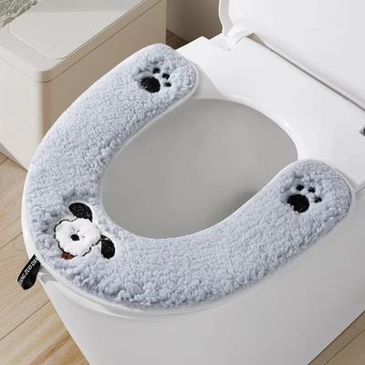 Stylish Bathroom Accessory Toilet Seat Cover Washable