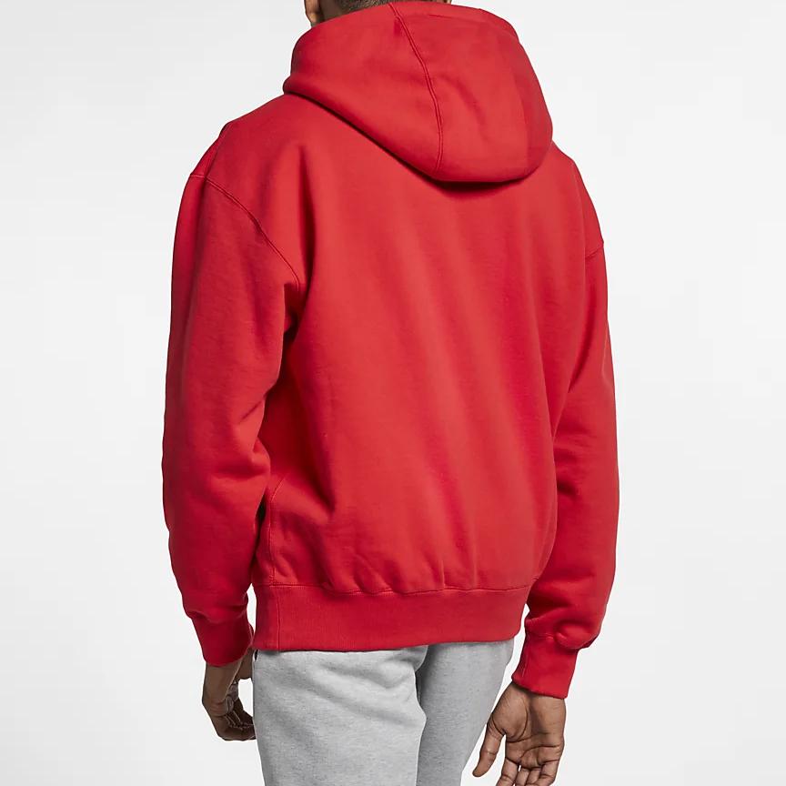 Nike Casual Loose Hoodie Pullover Men Tops Red AV8270-657