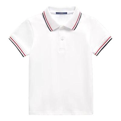Romon Kids' Striped Polo Shirt