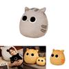 Cute Black Cat Dumpling Pillow Plush Toy Stuffed Animal Doll