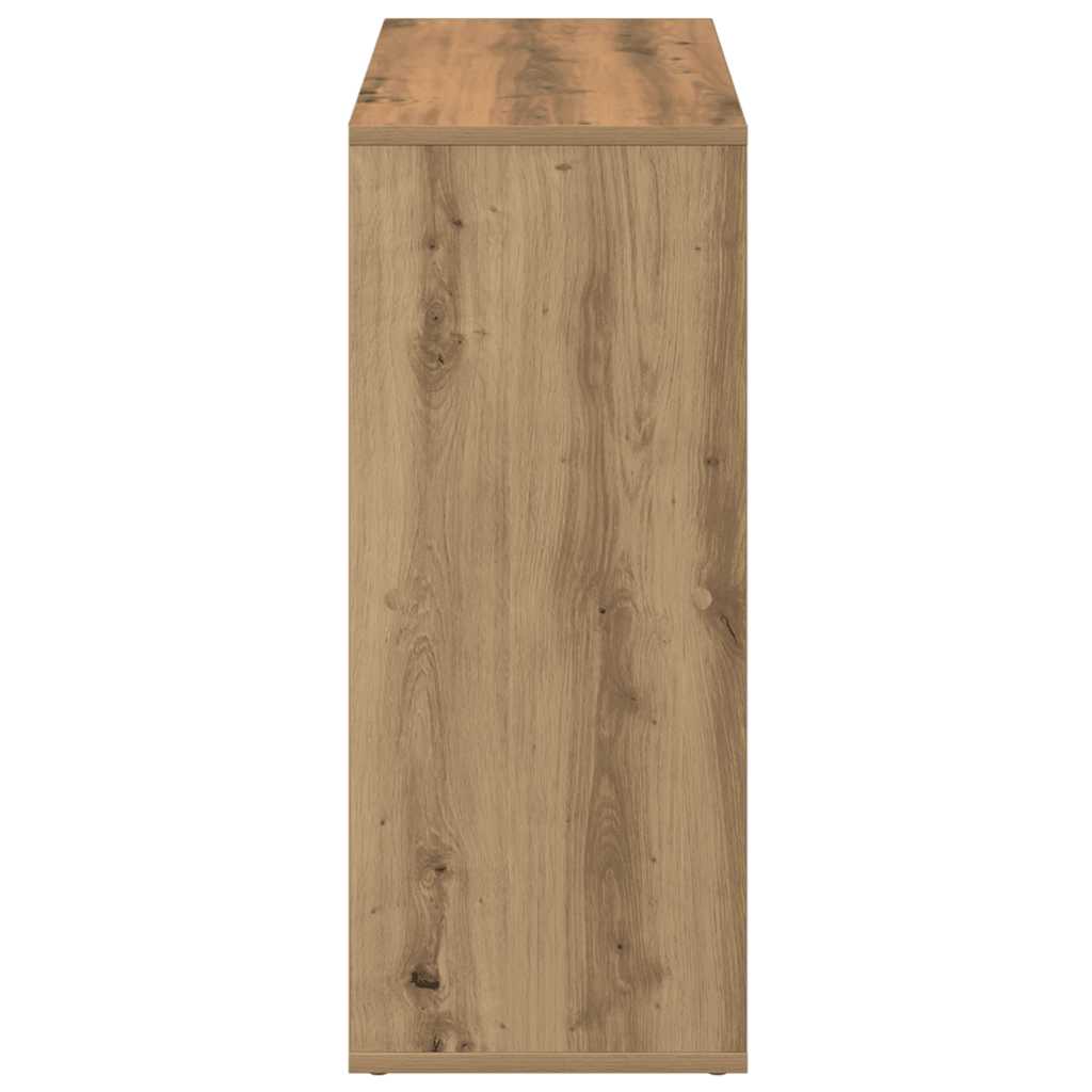 Room Divider Bookshelf Artisan Oak 69.5 x 29 x 69.5 cm