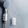 Adjustable Removable Suction Cup Shower Head Holder Drill Free Installation for Bathroom Wall Convenient Use