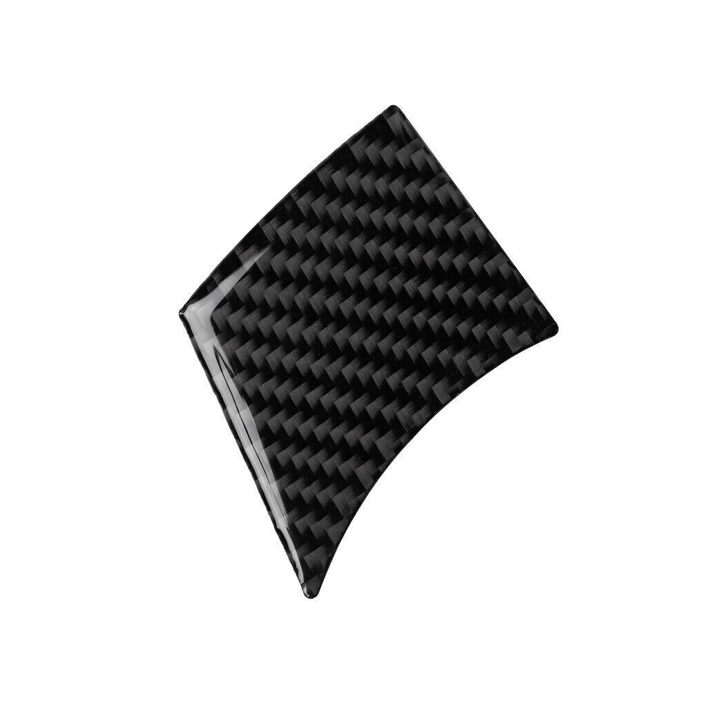 2 X For Nissan 350Z 2006-2009 Carbon Fiber Steering Wheel Trim Cover Sticker