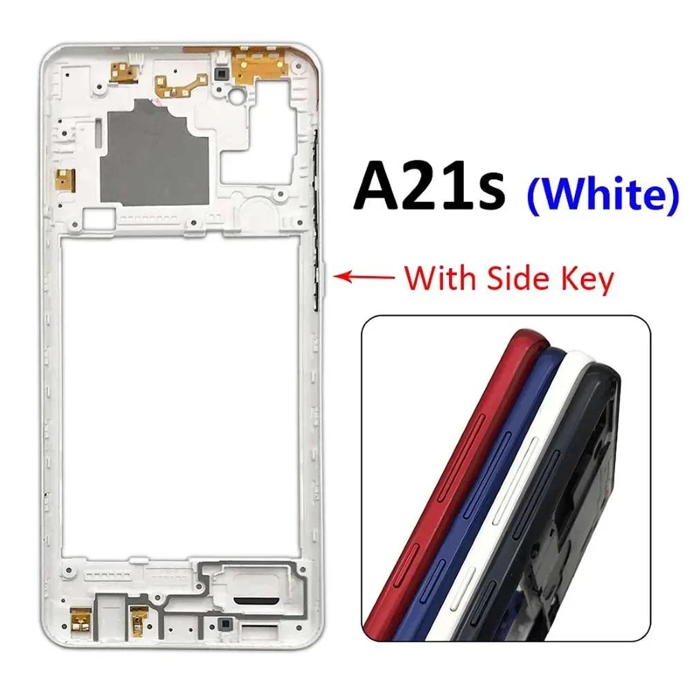 Phone Middle Frame For Samsung A21s A20s A30s A50s A70s Frame Housing Replacement Repair Parts