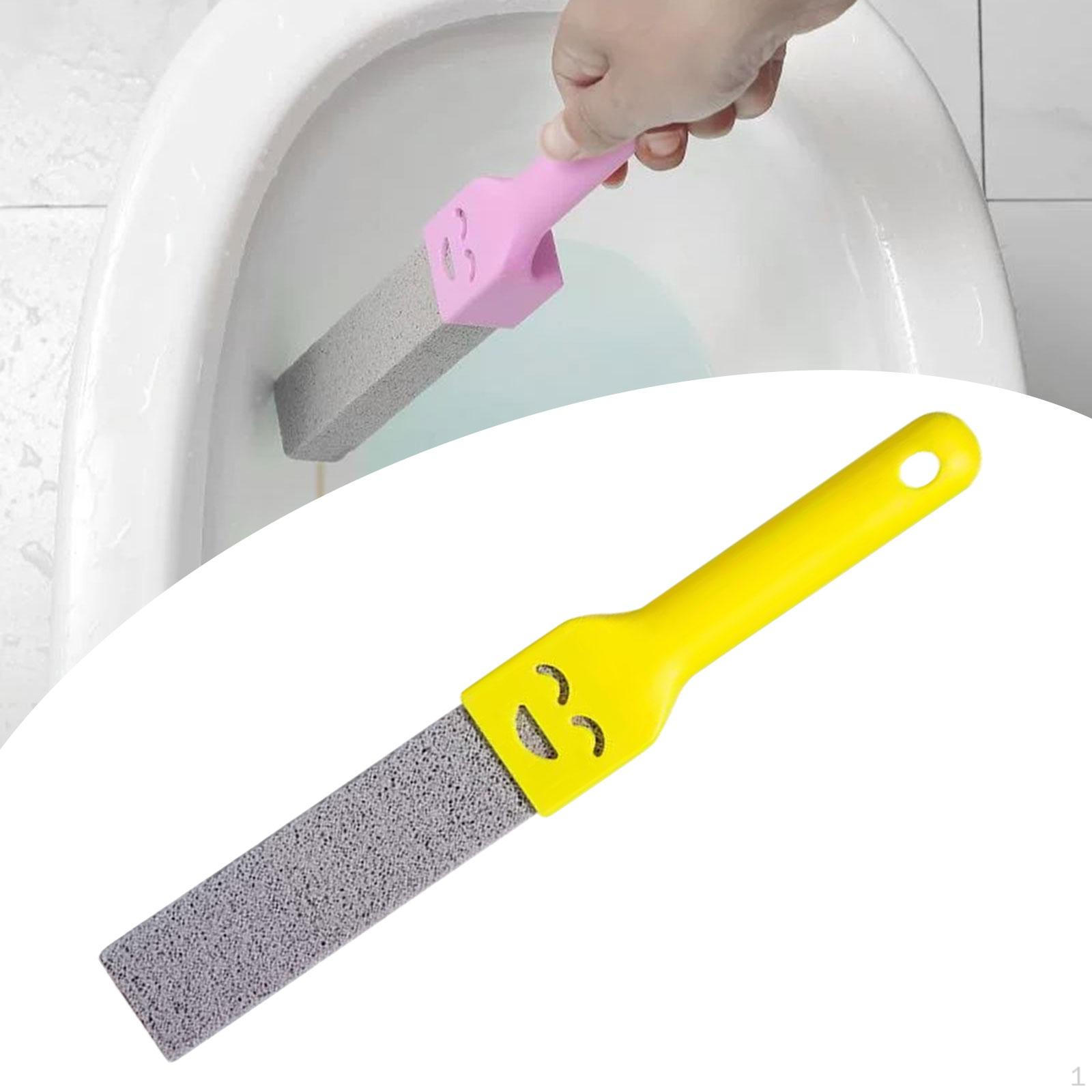 Pumice Toilet Brush, Home Cleaning Tool Bathroom Gadgets Efficient Stain Removal Scrubber for Tile