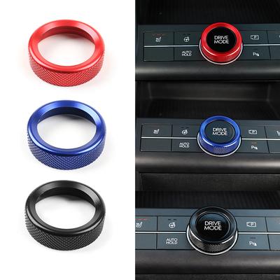For Hyundai KONA SX2 2024-2026 Car Interior Aluminum Alloy Driving Mode Knob Cover Trim Auto Driving Mode Decoration Accessories