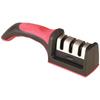 Multifunctional Handheld Three-Stage Kitchen Knife Sharpener for Household Use