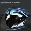 3C Certified Dual Lens Motorcycle Helmet for All Seasons, Men & Women