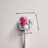 Cute Cherry Design Toothbrush Holder, Cherry Pattern, Protects Toothbrush Head, Features Dual Holes for Drainage and Ventilation