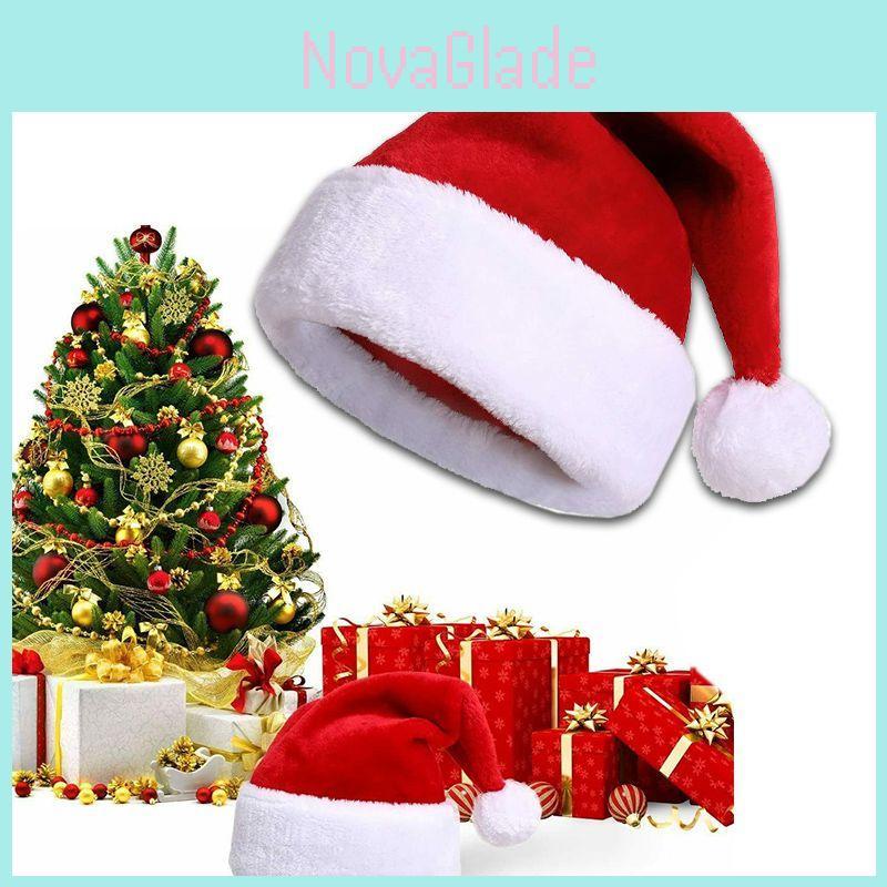 Helle und festliche Weihnachtsmütze für Kostümpartys und Weihnachtsfreude