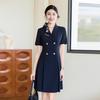 Women's Summer Blazer Midi Dress