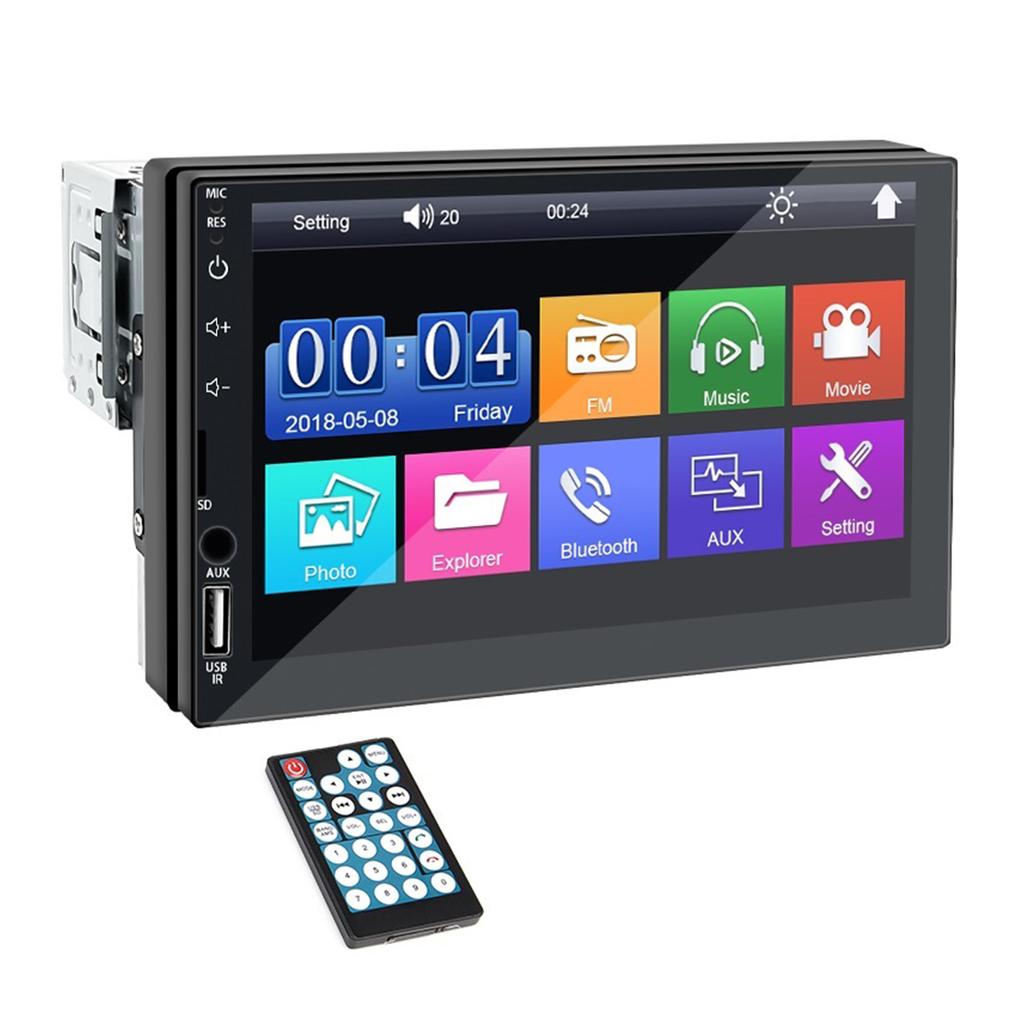 Universal Bluetoothcompatible Radio Car 7 Inch MP5 Multimedia Player Auto Digital AudioMusic Stereo Receiver Electronics