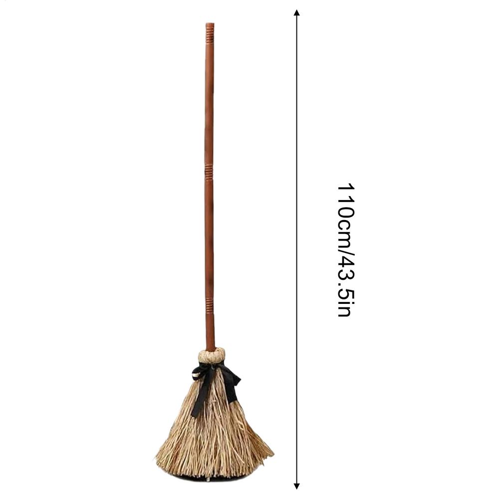 Floating Witch's Broom For Halloween Spooky Sounds Dancing Broom Haunted Dancing Broom Moving Magics Halloween Broom Deco