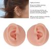 Ear Model Soft Silicone High Simulation Clear Structure Human Ear Model for Piercing Practice