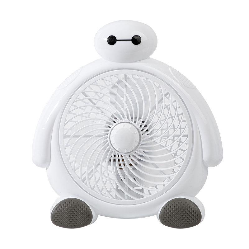 Compact Cartoon Electric Desk Fan for Student Dorms and Bedrooms