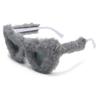 New Fashion Glasses Plush Love Sunglasses Peach Heart Dance Party Funny Heart Sunglasses