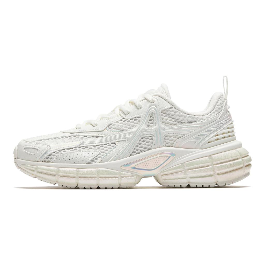 Anta Breathable And Lightweight Low top Casual Shoes Women's Ivory White 122548801R-2