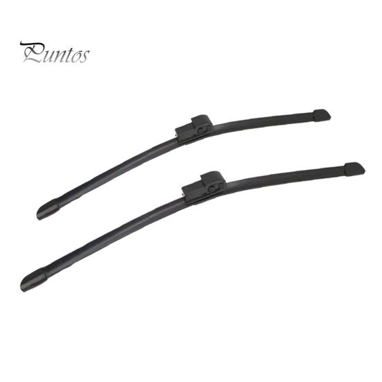 Natural Rubber Wiper Blades 2Pcs/Set Car Windshield for BMW 5 Series 1995-2004 E39 Automotive Replacement Parts 525i 528i 530i 540i M5, 26/22-Inch All