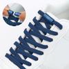Metall-Aglets Elastische Schnürsenkel Strapazierfähig Abriebfest Schuhbänder Einfache Montage Perfekt Für Kinder Erwachsene Senioren